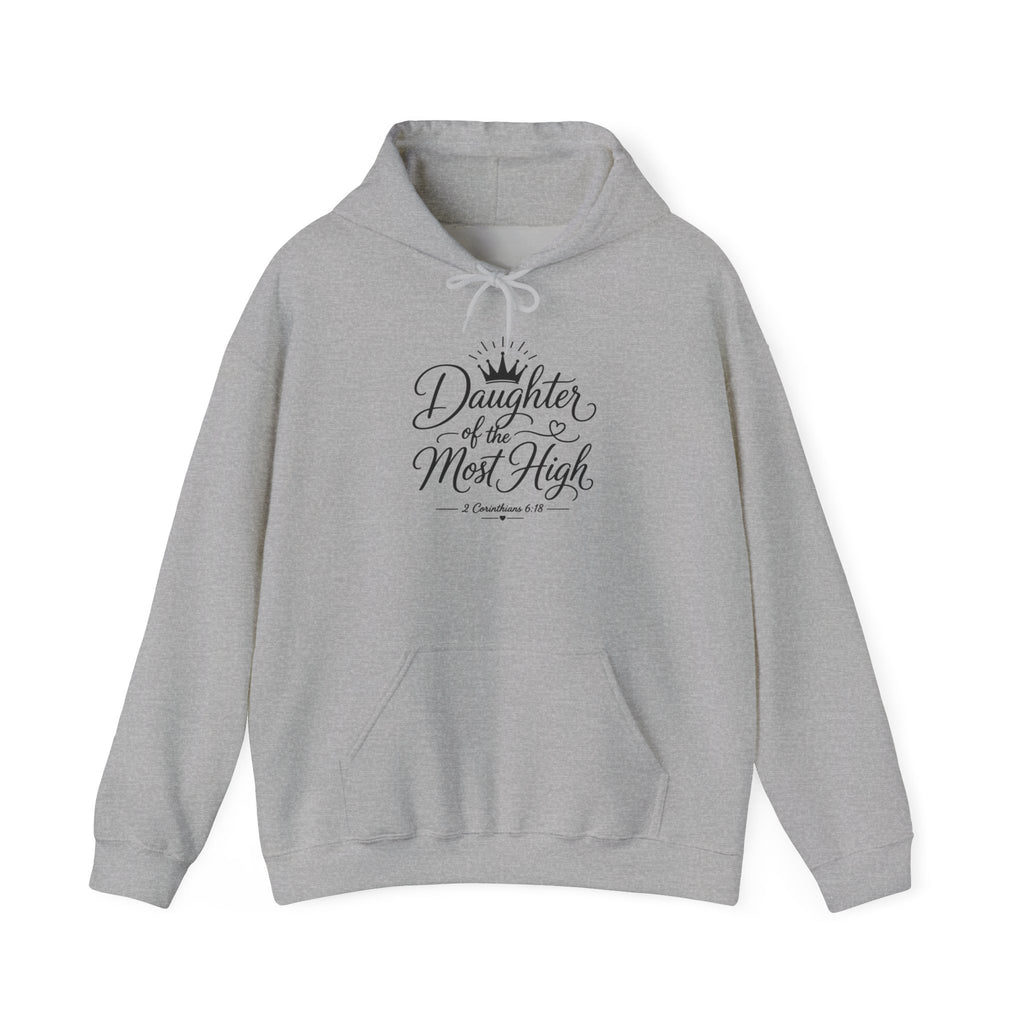 Daughter of the Most High Hoodie - Christian Faith Scripture Sweatshirt - Bri Mone't Apparel