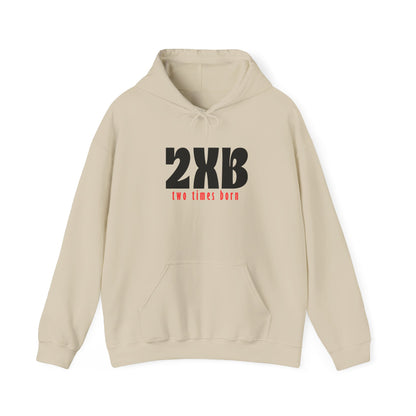 2XB Two Times Born Unisex Pullover Hooded Sweatshirt - Bri Mone&