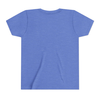 Youth Tee - "Be Faithful Not Fearful" Psalm 27:1 Christian Kids Shirt