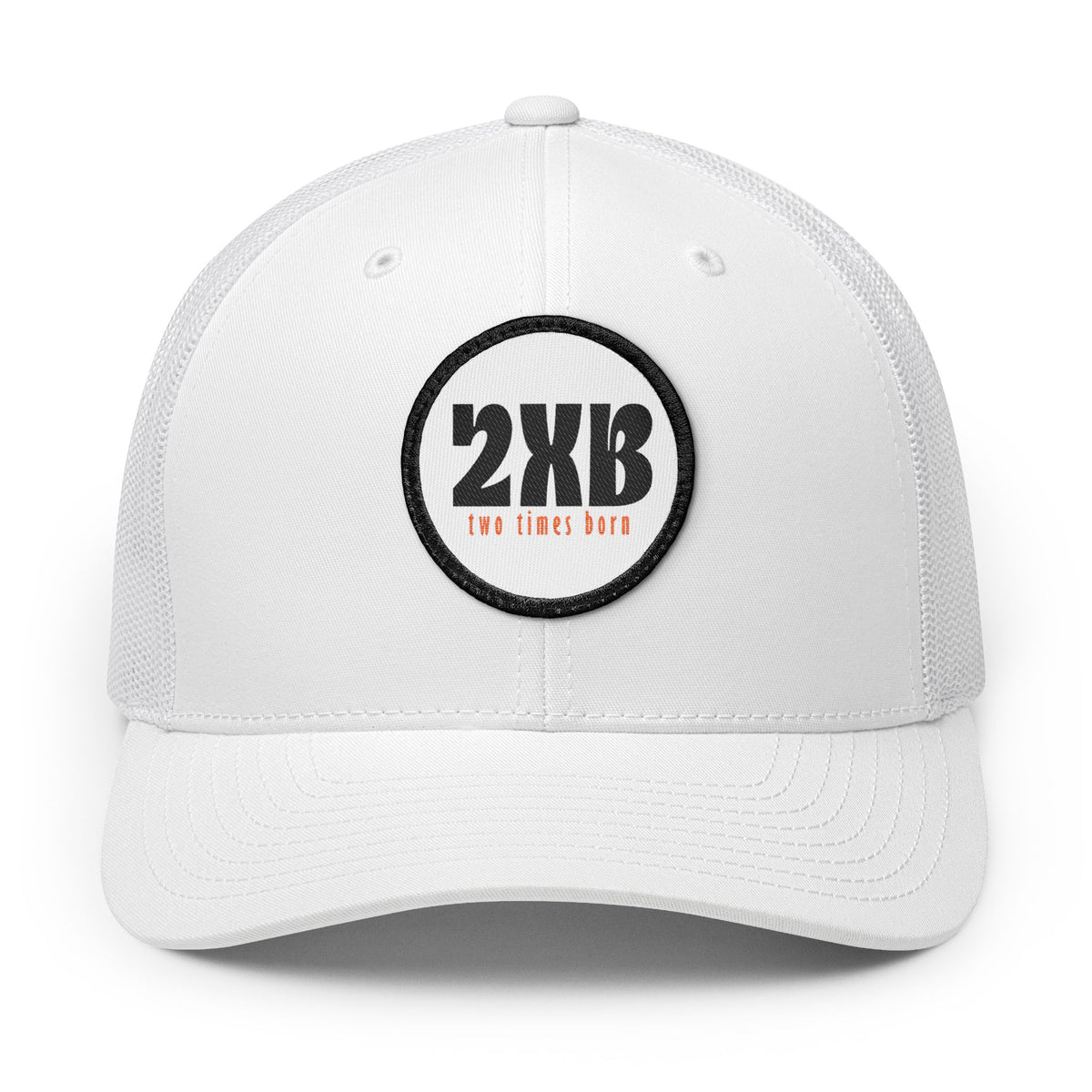 2XB Snapback Trucker Cap with Patch John 3:3 (Embroidery) - Bri Mone&