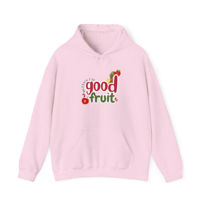 Good Fruit Unisex Hoodie — Matthew 7:20 Graphic Pullover - Bri Mone&