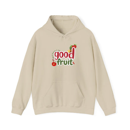 Good Fruit Unisex Hoodie — Matthew 7:20 Graphic Pullover - Bri Mone&