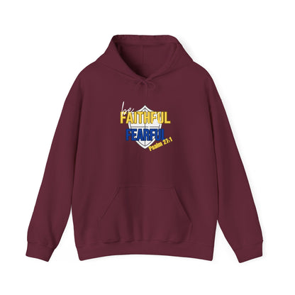 Be Faithful Not Fearful Unisex Hoodie – Christian Inspirational Sweatshirt