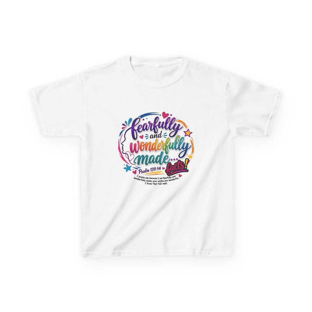 Fearfully and Wonderfully Made Kids Heavy Cotton Tee