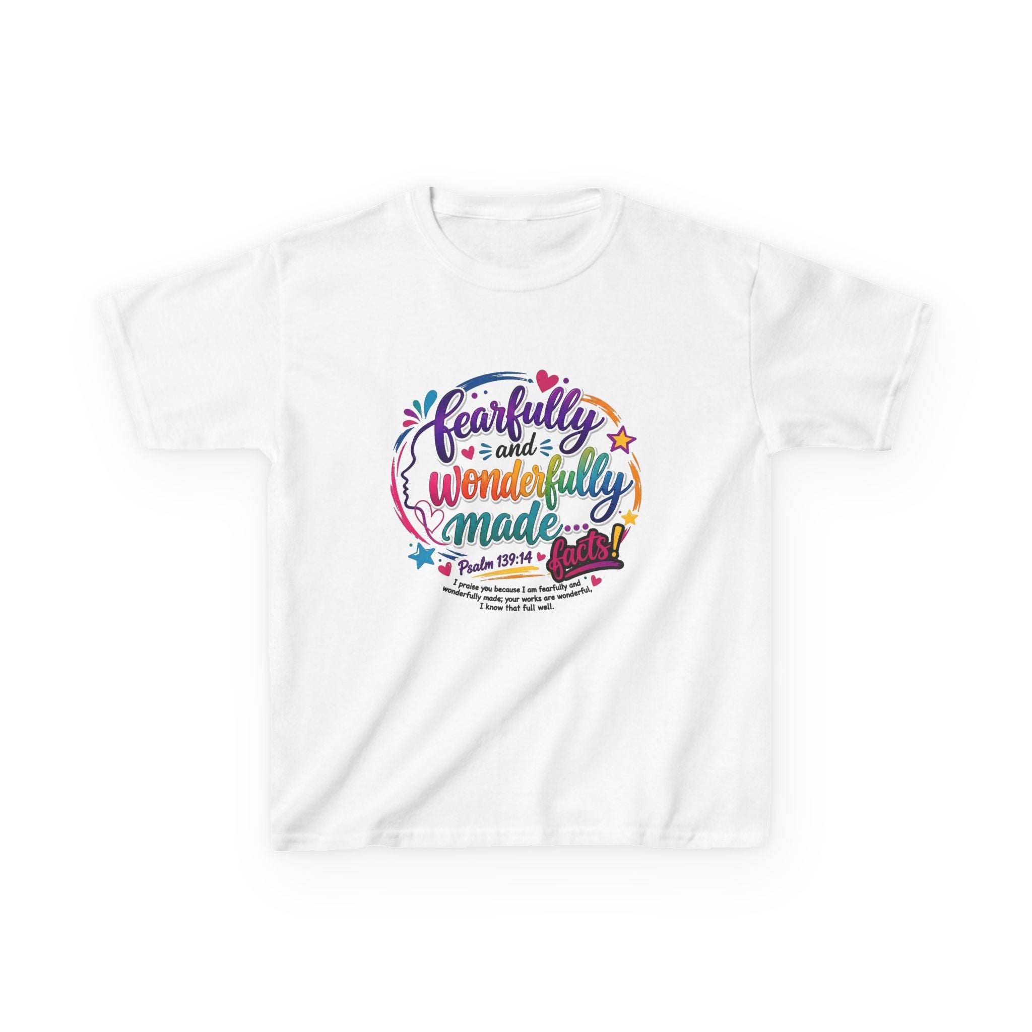 Fearfully and Wonderfully Made Kids Heavy Cotton Tee