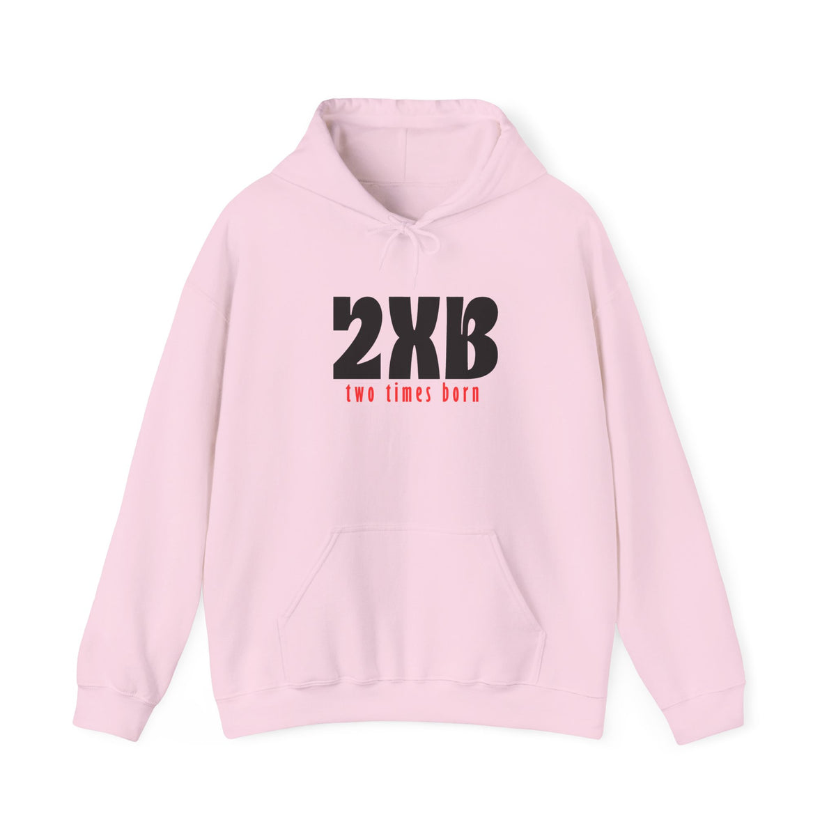 2XB Two Times Born Unisex Pullover Hooded Sweatshirt - Bri Mone&