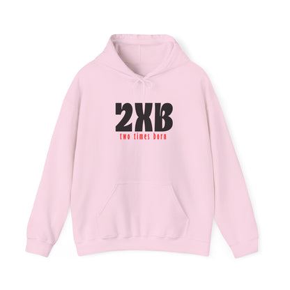 2XB Two Times Born Unisex Pullover Hooded Sweatshirt - Bri Mone&