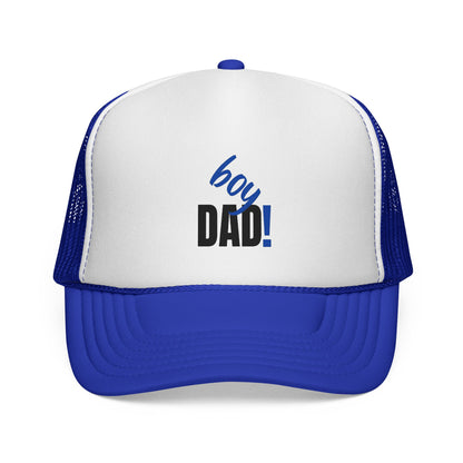 Boy Dad Trucker Cap — New Baby Announcement Hat for Proud Fathers - Bri Mone&