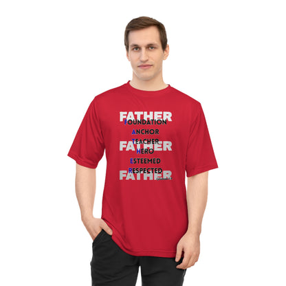 Father Acronym T-Shirt — "Father: Foundation, Anchor, Teacher, Hero" - Bri Mone&