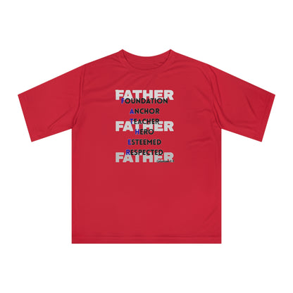 Father Acronym T-Shirt — "Father: Foundation, Anchor, Teacher, Hero" - Bri Mone&