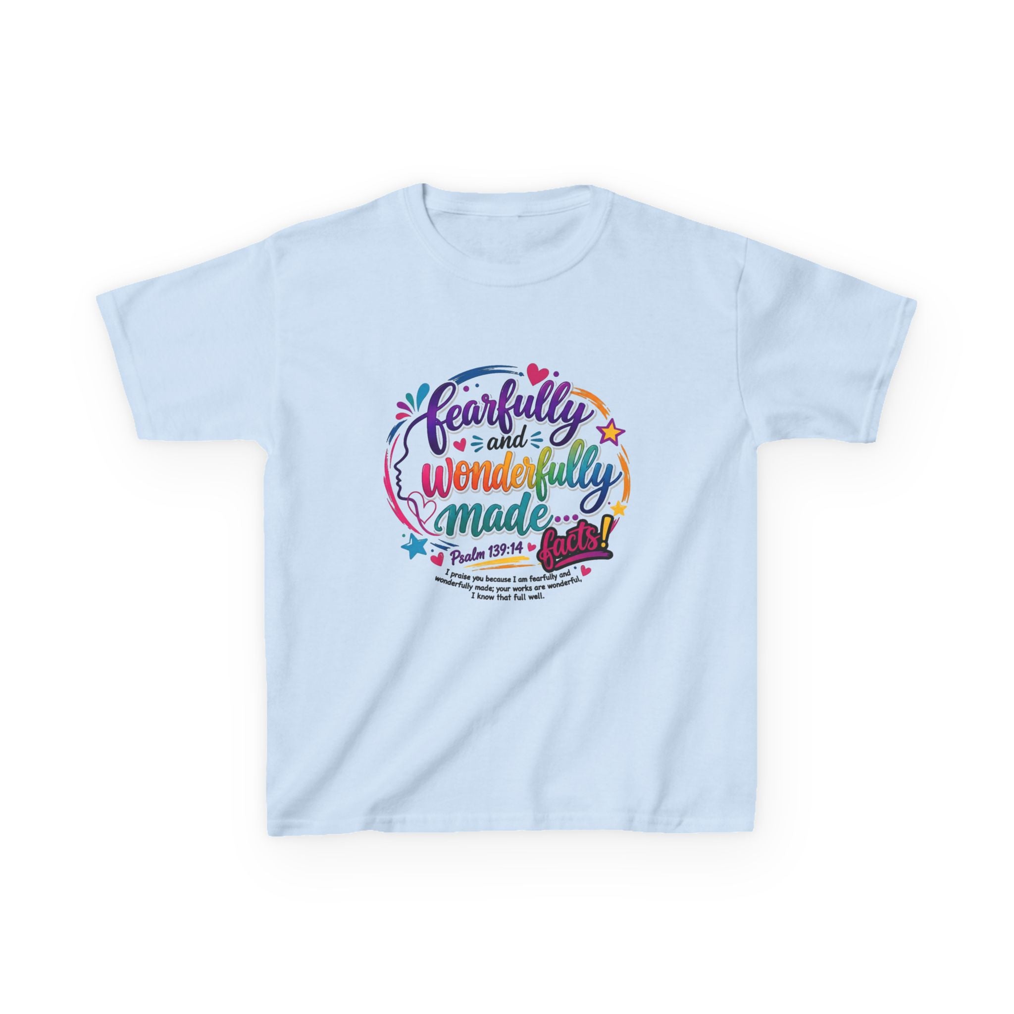 Fearfully and Wonderfully Made Kids Heavy Cotton Tee