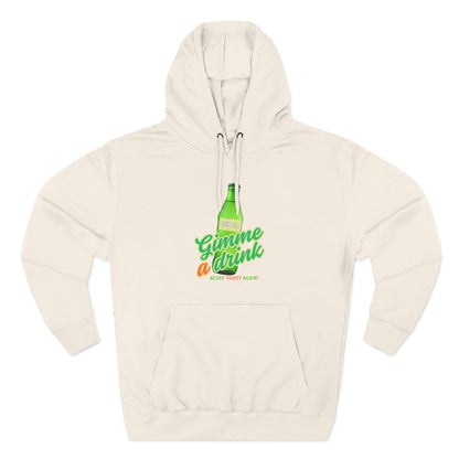 Gimme a Drink Hoodie – Retro Soda Bottle Graphic Pullover - Bri Mone&
