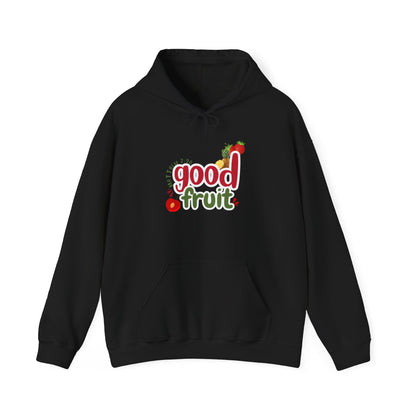 Good Fruit Unisex Hoodie — Matthew 7:20 Graphic Pullover - Bri Mone&