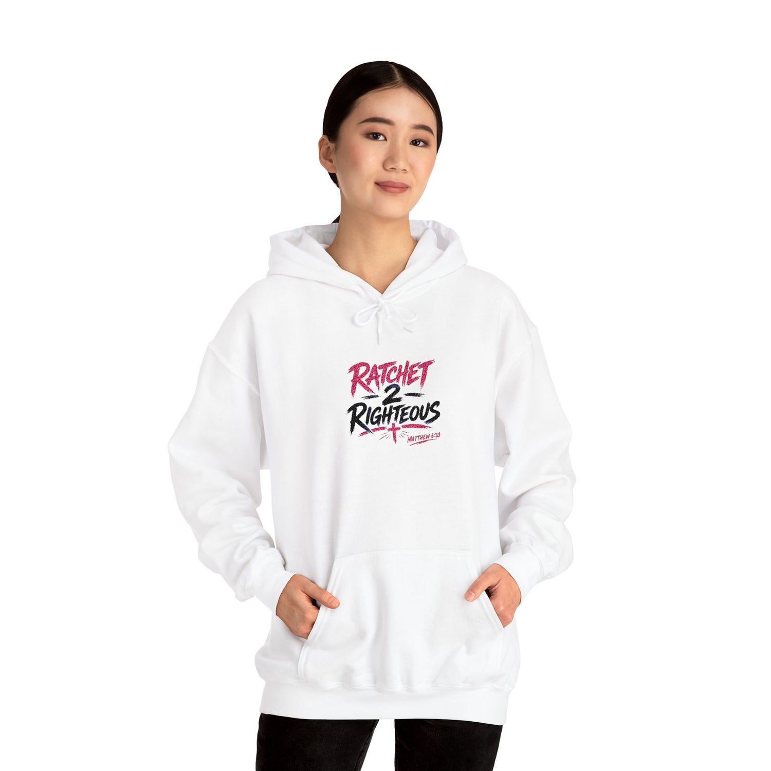 Ratchet 2 Righteous Graphic Hoodie – Streetwear Pullover - Bri Mone&