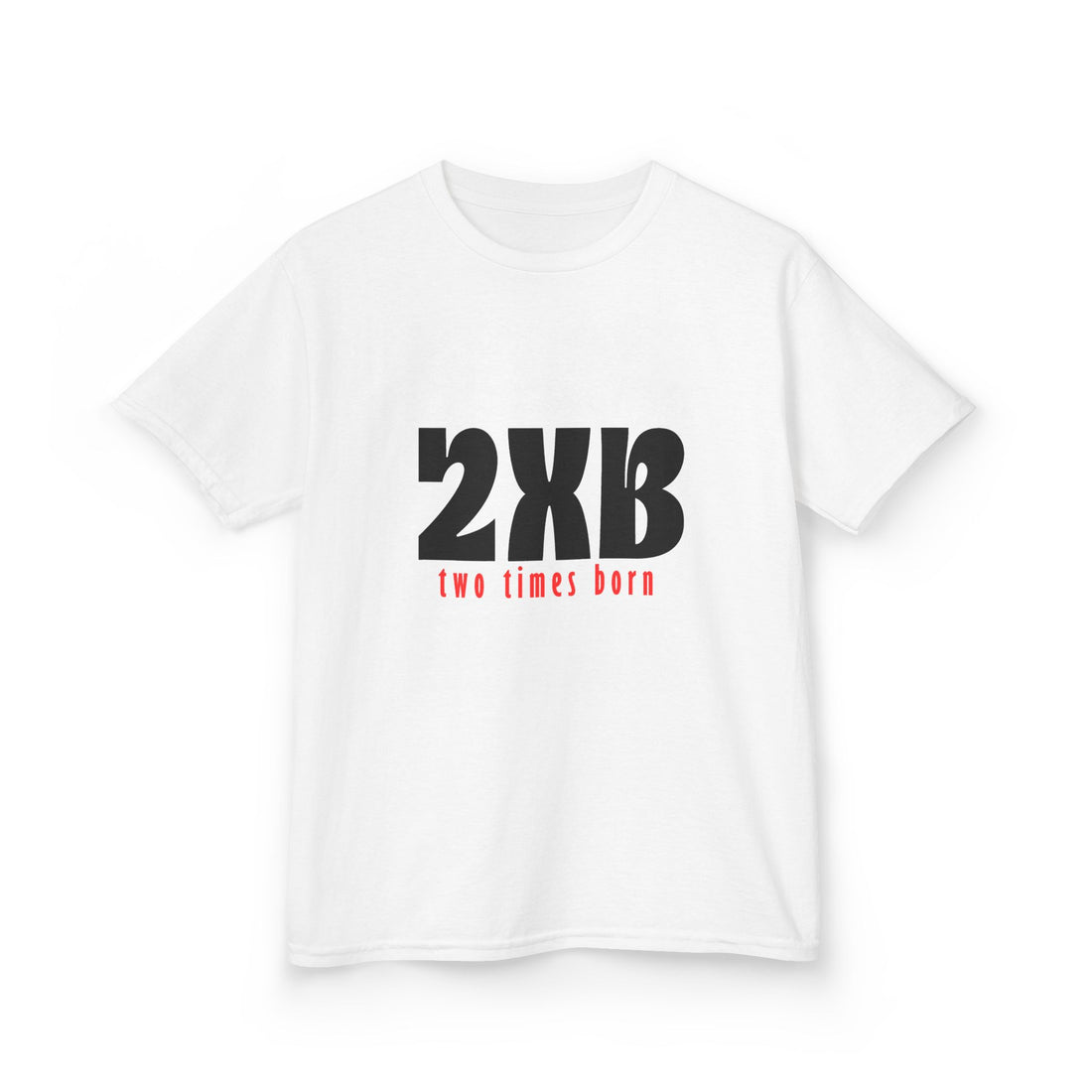 Kids T-Shirt “2xB – two times born” Bold Graphic Tee - Bri Mone&