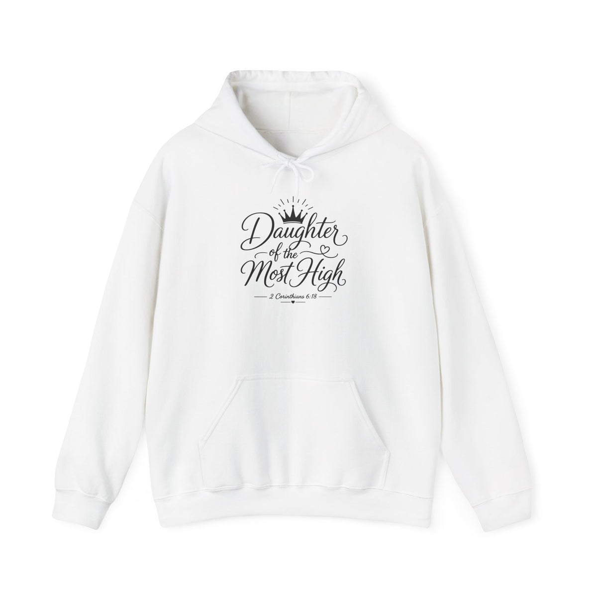 Daughter of the Most High Hoodie - Christian Faith Scripture Sweatshirt - Bri Mone&
