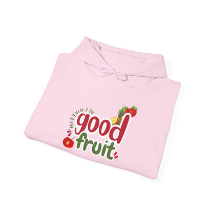 Good Fruit Unisex Hoodie — Matthew 7:20 Graphic Pullover - Bri Mone&