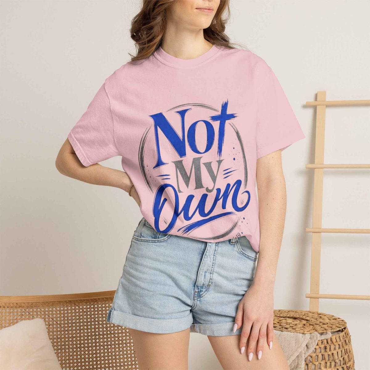 Not My Own T-Shirt  Christian Faith Graphic Tee  1 Corinthians 6:19