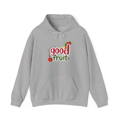 Good Fruit Unisex Hoodie — Matthew 7:20 Graphic Pullover - Bri Mone&