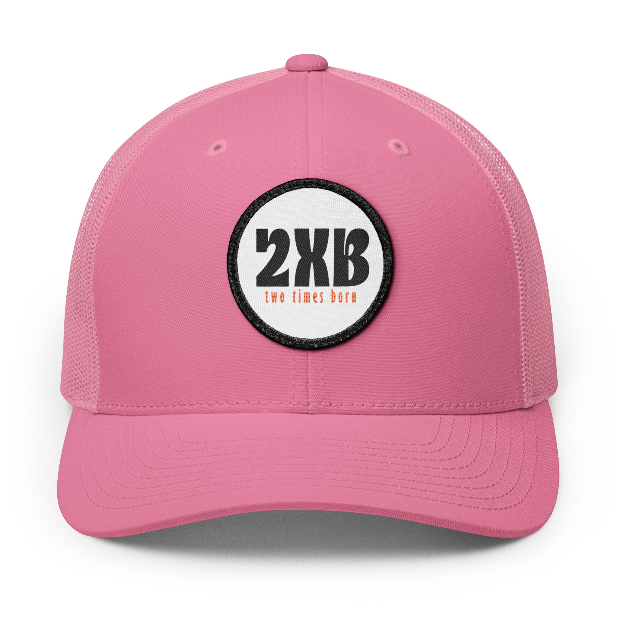 2XB Snapback Trucker Cap with Patch John 3:3 (Embroidery)