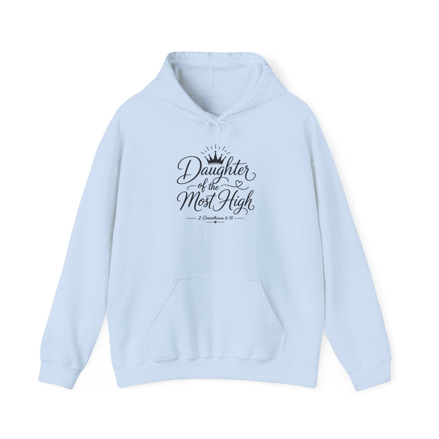 Daughter of the Most High Hoodie - Christian Faith Scripture Sweatshirt - Bri Mone&