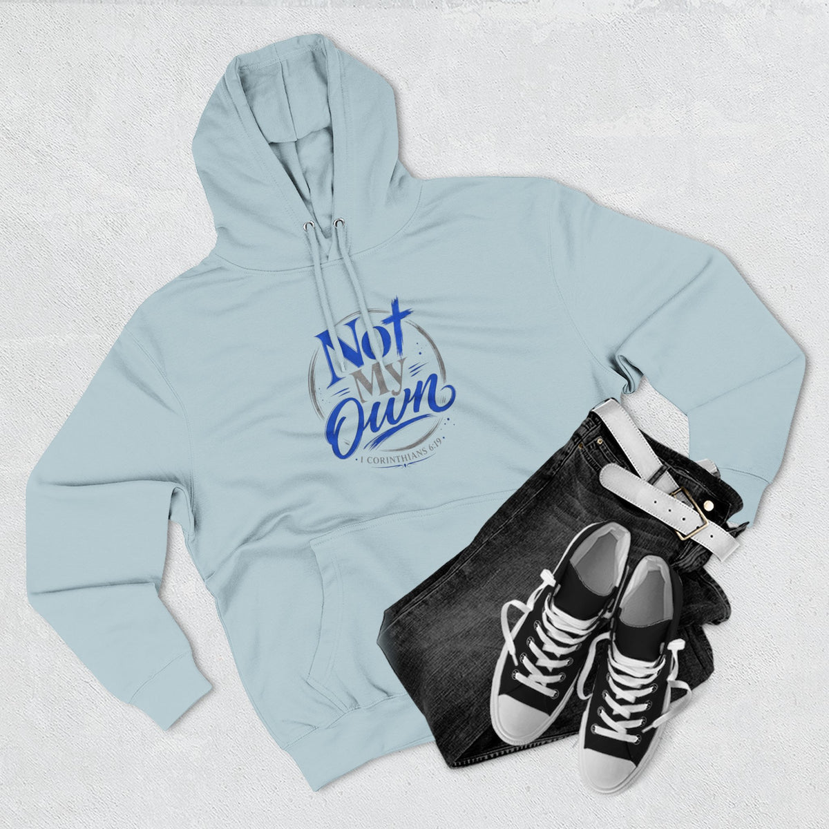 "Not My Own" Unisex Inspirational Graphic Pullover Hoodie - Bri Mone&