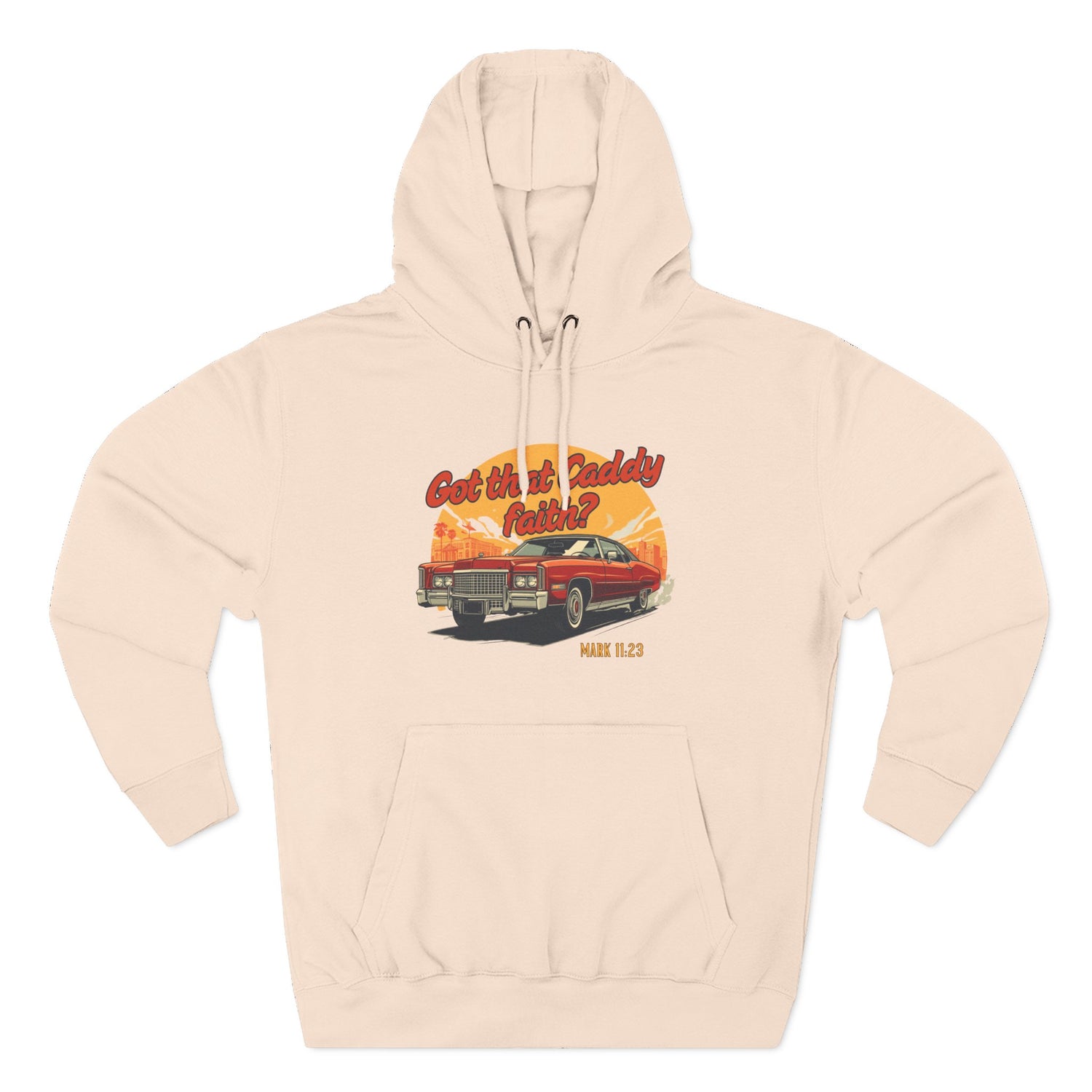 Caddy Faith Unisex Hoodie – Retro Graphic - Bri Mone&