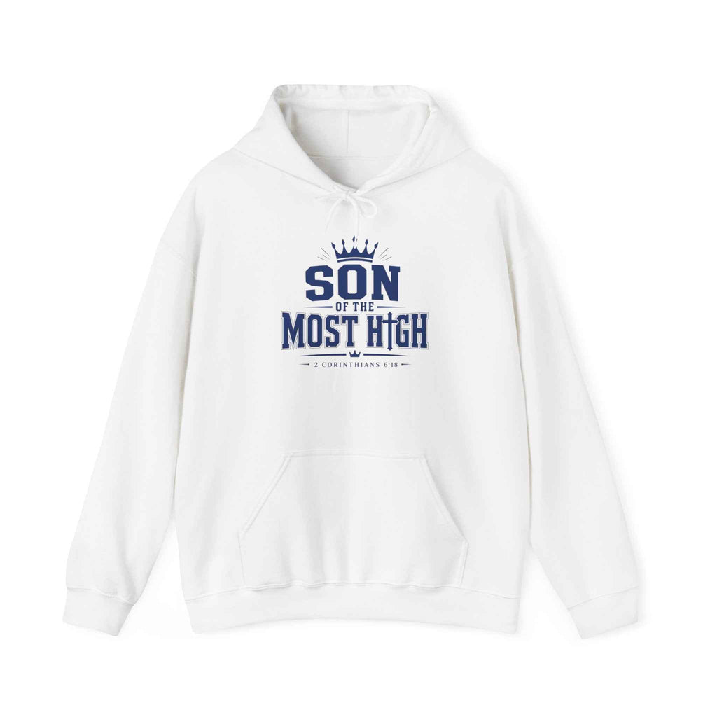 Son of the Most High Hoodie — Christian Faith Crown Sweatshirt