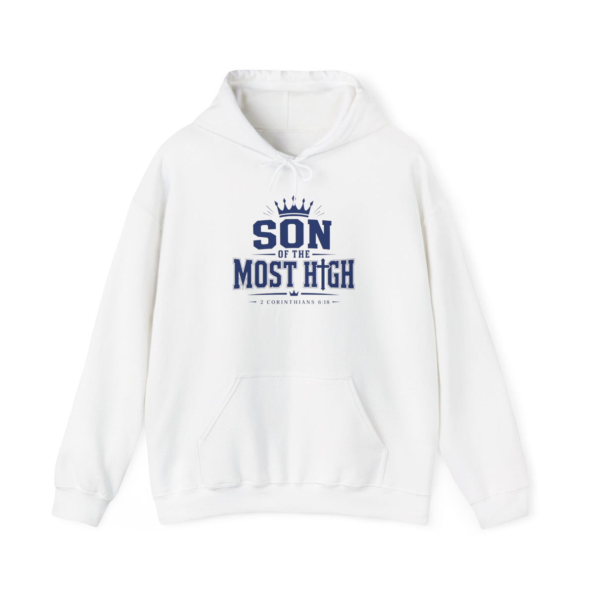 Son of the Most High Hoodie — Christian Faith Crown Sweatshirt - Bri Mone't Apparel